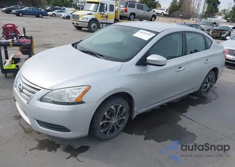 2014 Nissan Sentra Sv z USA, uszkodzony, nr VIN 3N1AB7AP4EY317203